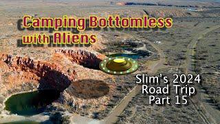 Camping Bottomless with Aliens Slims 2024 Roadtrip Part 15 - New Mexico
