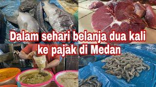 Belanja ke pasar di kota medan sehari datangin dua pajak  Pajak Petisah dan Pajak Cemara