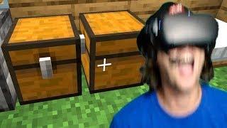 minecraft VR but things go badly