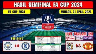 Hasil Semifinal FA Cup 2024 Tadi Malam  MAN CITY vs CHELSEA