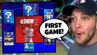 i played my FIRST GAME of MLB THE SHOW 22 Ranked Seasons.. and it was CRAZY