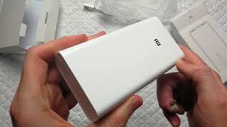 HUGE 20000mAh battery bank Xiaomi Power bank 2 Unboxing