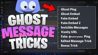 8 Discord Ghost  Messages Tricks - 2021