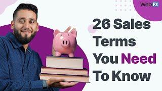 26 Sales Terms Every Marketer Should Know  Business Vocabulary 101