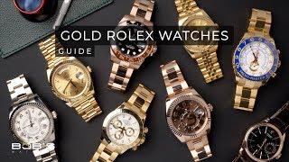 Gold Rolex Watches - Ultimate Buying Guide