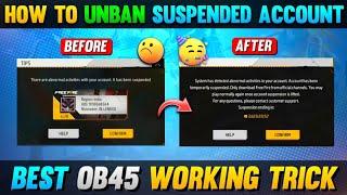 How To Unban Free Fire Suspended Account 2024 Tamil  Recover Free Fire Suspended ID  Ff ID Unban