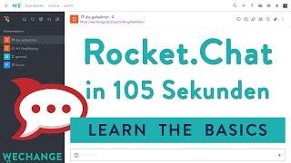 Rocket.Chat in 105 Sekunden  WECHANGE Tutorial