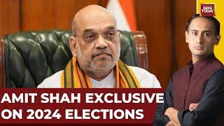 Newstrack With Rahul Kanwal LIVE Amit Shah Exclusive Interview LIVE  Amit Shah On 2024 Elections