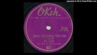 Should You Change Your Mind by Pete Hanley