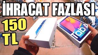 bit pazarında ihracaat fazlası ipad bulduk  150 tl