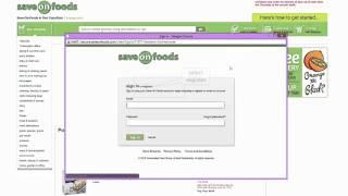 Save-On-Foods Online Shopping - How To Register