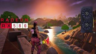 Fortnite Chapter 5 ON A $200 PC  Xeon 2670 V2 + RX580 8GB 2048SP  Performance Mode - DX 12 Low TSR