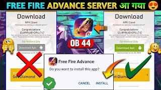How To Download Free Fire Advance Server 2024   Ff New Ob44 update Ff Advance Server Download Link