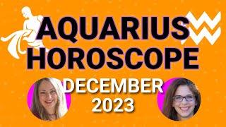 Aquarius Horoscope December 2023  Pandora Astrology