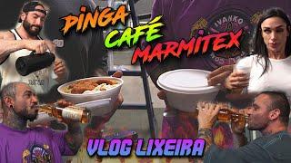 CAFÉ COM PINGA E UNBOXING DE MARMITEX EM UM DIA QUENTE NA JUNKYARD VLOG LIXEIRA