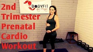 20 Minute 2nd Trimester Prenatal Cardio Workout-- but good for ALL Trimesters of Pregnancy