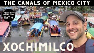 XOCHIMILCO 4K The Canals of Mexico City  Mexico City Travel Guide Day 6