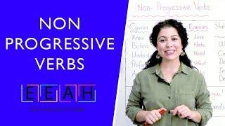 Intermediate English #13 Non Progressive Verbs  Easy English at Home