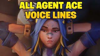 ALL VALORANT AGENT ACE VOICELINES Brimstone - Neon