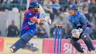 Nepal  Vs namibia  Triangular series T20i Cricket highlights  Nepal Vs namibia