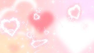 Y2k Blurred and Glittering Pink Stars and Hearts Background  1 Hour Looped HD