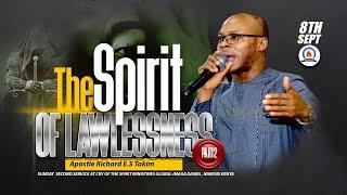 Apostle Takim THE SPIRIT OF LAWLESSNESS 02-892024 MCTV GLOBAL- APOSTOLIC IN-HOUSE DAY 08