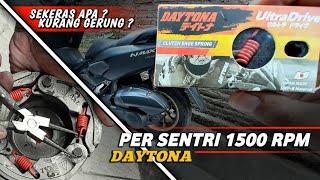 Per sentri 1500 rpm DAYTONA. Review dan pasang di Nmax. Buat Harian...?