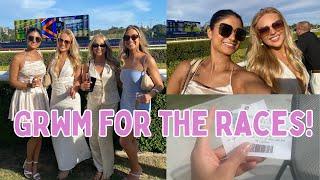 Get ready with me for a day at the races  GRWM