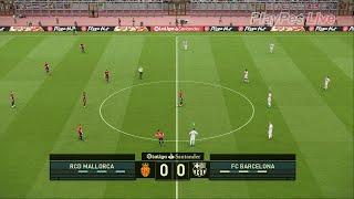 Mallorca vs Barcelona - La Liga 202223 - eFootball Gameplay PC