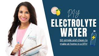How to Make Electrolyte Water at Home  Healthy Habits