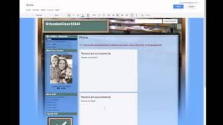 Google Sites setup tutorial for teachers