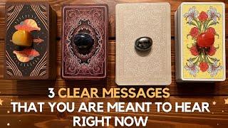 3 Clear Messages That You Are Meant to Hear Right Now  Pick a Card