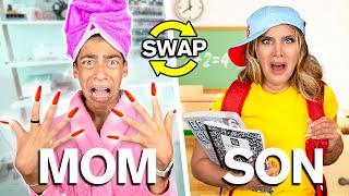 12 Year old Son & Mom SWAP LIVES *Instant Regret*