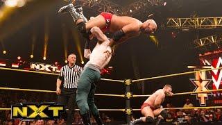 The Vaudevillains vs. Scott Dawson & Dash Wilder WWE NXT July 1 2015