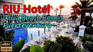 RIU Hotel Oliva Beach Resort all-inclusive in Corralejo  Fuerteventura Spain  4K HDR