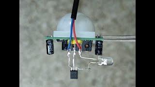 The SIMPLEST Motion Sensor Circuit using BC547  PIR Sensor Without Arduino