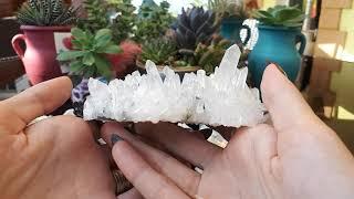 Горный хрусталь - камень магов и ясновидящих.  Clear Crystal Quartz.  Магический кристалл.