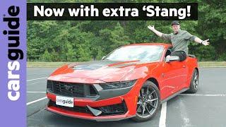 2024 Ford Mustang review Dark Horse  Most powerful V8 Coyote engine yet in new Toyota Supra rival