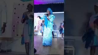 Gospel Singer gives the best Zanku Dance.