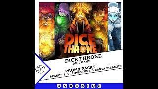 Dice Throne Promos Seasons 1 2 Adventure & Santa Expansions