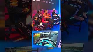 Max Verstappen reacts to Lance Strolls Crash