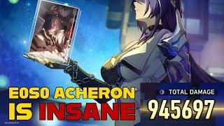 E0S0 ACHERON with 4 * LIGHTCONE is INSANE FULL SHOWCASE in new SU 9 - Max Difficulty