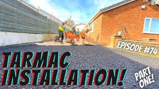 TWO BIG TARMAC DRIVEWAY INSTALLATIONS *PART 1* - This Week At D&J Projects #074