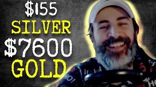 $155 Silver $7600 Gold in 6 years says Patrick Karim