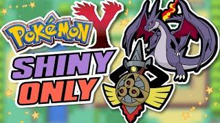 Pokemon but I can ONLY use SHINY Pokemon and the Rules are HARDCORE