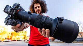 Sigma 500mm f5.6 REVIEW The BEST “Budget” Prime Lens for Wildlife & Sports? vs Sony 200-600