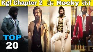 Top 20 KGF Chapter 2 Movie Dressing Styles  Rocky Unique Suit Style Video