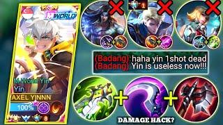 YIN VS GOD OF BADANG & PRO ALUCARD  YIN SIDELANE BEST BUILD & EMBLEM 2023  MOBILE LEGENDS