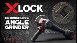 X-Lock 18V EC Brushless Angle Grinder from Bosch Tools