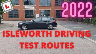 Isleworth driving test routes Roundabouts